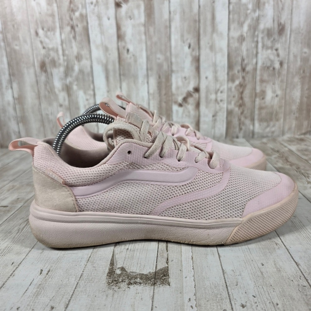 Vans UltraRange Rapidweld Pink Mesh Athletic Sneakers Womens 9 Mens 7.5